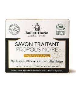 Savon Traitant Propolis Noire BIO, 100 g